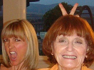 Winners Sheri Castello and Vicky Castello